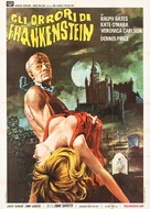 The Horror of Frankenstein - Italian Movie Poster (xs thumbnail)