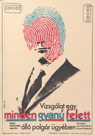 Indagine su un cittadino al di sopra di ogni sospetto - Hungarian Movie Poster (xs thumbnail)
