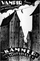 Vampyr - Der Traum des Allan Grey - German Movie Poster (xs thumbnail)
