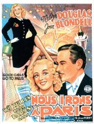 Good Girls Go to Paris - Belgian Movie Poster (xs thumbnail)