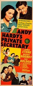 Andy Hardy's Private Secretary Poster