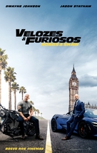 Fast &amp; Furious Presents: Hobbs &amp; Shaw - Brazilian Movie Poster (xs thumbnail)