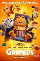 The Garfield Movie - Latvian Movie Poster (xs thumbnail)