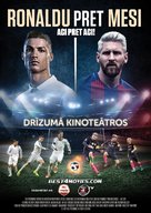 Ronaldo vs. Messi - Latvian Movie Poster (xs thumbnail)