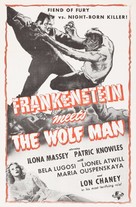 Frankenstein Meets the Wolf Man - Movie Poster (xs thumbnail)