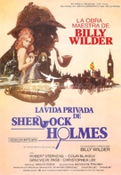 The Private Life of Sherlock Holmes - Spanish Movie Poster (xs thumbnail)