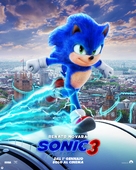 Sonic the Hedgehog 3 - Italian Movie Poster (xs thumbnail)