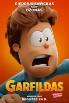 The Garfield Movie - Lithuanian Movie Poster (xs thumbnail)