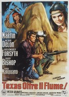 Texas Across the River - Italian Movie Poster (xs thumbnail)