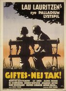 Giftes - nej tak! - Danish Movie Poster (xs thumbnail)