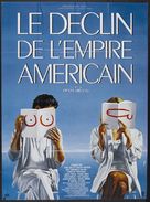 D&eacute;clin de l&#039;empire am&eacute;ricain, Le - French Movie Poster (xs thumbnail)