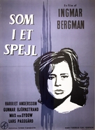 S&aring;som i en spegel - Danish Movie Poster (xs thumbnail)