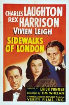Sidewalks of London - Movie Poster (xs thumbnail)