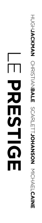 The Prestige - French Logo (xs thumbnail)
