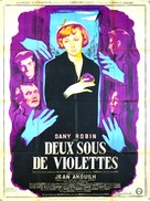 Deux sous de violettes - French Movie Poster (xs thumbnail)