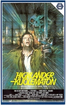Highlander - Finnish VHS movie cover (xs thumbnail)