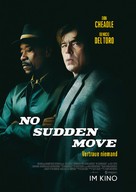 No Sudden Move - German Movie Poster (xs thumbnail)