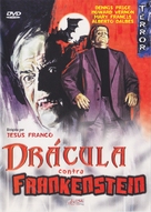 Dr&aacute;cula contra Frankenstein - Spanish DVD movie cover (xs thumbnail)