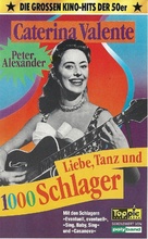 Liebe, Tanz und 1000 Schlager - German VHS movie cover (xs thumbnail)