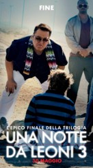 The Hangover Part III - Italian Movie Poster (xs thumbnail)