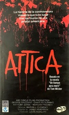 Attica - Spanish VHS movie cover (xs thumbnail)