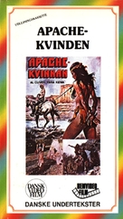 Una donna chiamata Apache - Danish VHS movie cover (xs thumbnail)