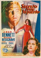 Secret Beyond the Door... - Spanish Movie Poster (xs thumbnail)
