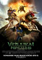 Teenage Mutant Ninja Turtles - Lithuanian Movie Poster (xs thumbnail)