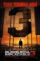 Taken 3 - Argentinian Movie Poster (xs thumbnail)