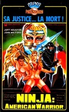 Ninja: American Warrior - French VHS movie cover (xs thumbnail)