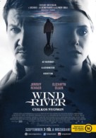 Wind River - Hungarian Movie Poster (xs thumbnail)