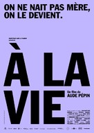 &Agrave; la vie - French Movie Poster (xs thumbnail)