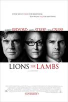 Lions for Lambs - Movie Poster (xs thumbnail)