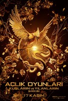 The Hunger Games: The Ballad of Songbirds and Snakes - Turkish Movie Poster (xs thumbnail)