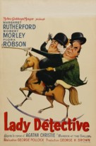 Murder at the Gallop - Belgian Movie Poster (xs thumbnail)