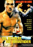 No Retreat, No Surrender - Norwegian DVD movie cover (xs thumbnail)