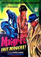 Maigret und sein gr&ouml;&szlig;ter Fall - French Movie Poster (xs thumbnail)
