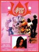 Dona Flor e Seus Dois Maridos - French Movie Poster (xs thumbnail)