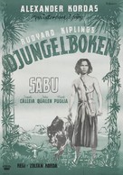 Jungle Book - Swedish Movie Poster (xs thumbnail)