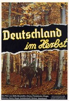 Deutschland im Herbst - German Movie Poster (xs thumbnail)