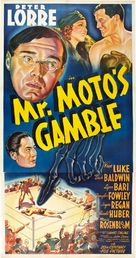 Mr. Moto&#039;s Gamble - Movie Poster (xs thumbnail)