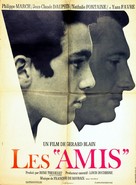 Les amis - French Movie Poster (xs thumbnail)