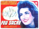 Feu sacr&egrave; - French Movie Poster (xs thumbnail)