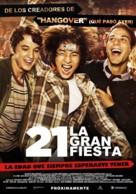21 and Over - Argentinian Movie Poster (xs thumbnail)