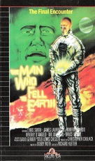 The Man Who Fell to Earth - VHS movie cover (xs thumbnail)