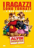 Alvin and the Chipmunks: The Squeakquel - Italian Movie Poster (xs thumbnail)