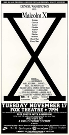 Malcolm X - poster (xs thumbnail)