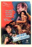 Les h&eacute;ros sont fatigu&eacute;s - Spanish Movie Poster (xs thumbnail)