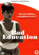 La mala educaci&oacute;n - British DVD movie cover (xs thumbnail)