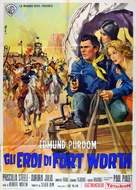 Gli eroi di Fort Worth - Italian Movie Poster (xs thumbnail)